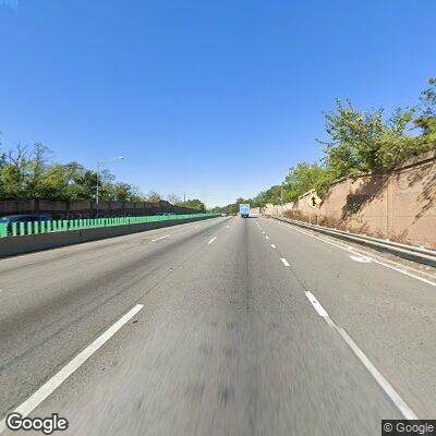 Vehicle crash involving another vehicle and guardrail on I-295, Camden