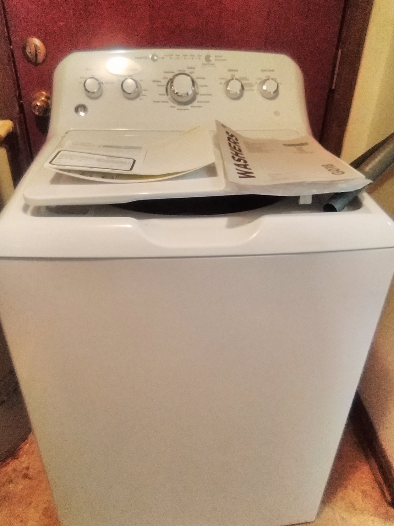 new ge washing machine