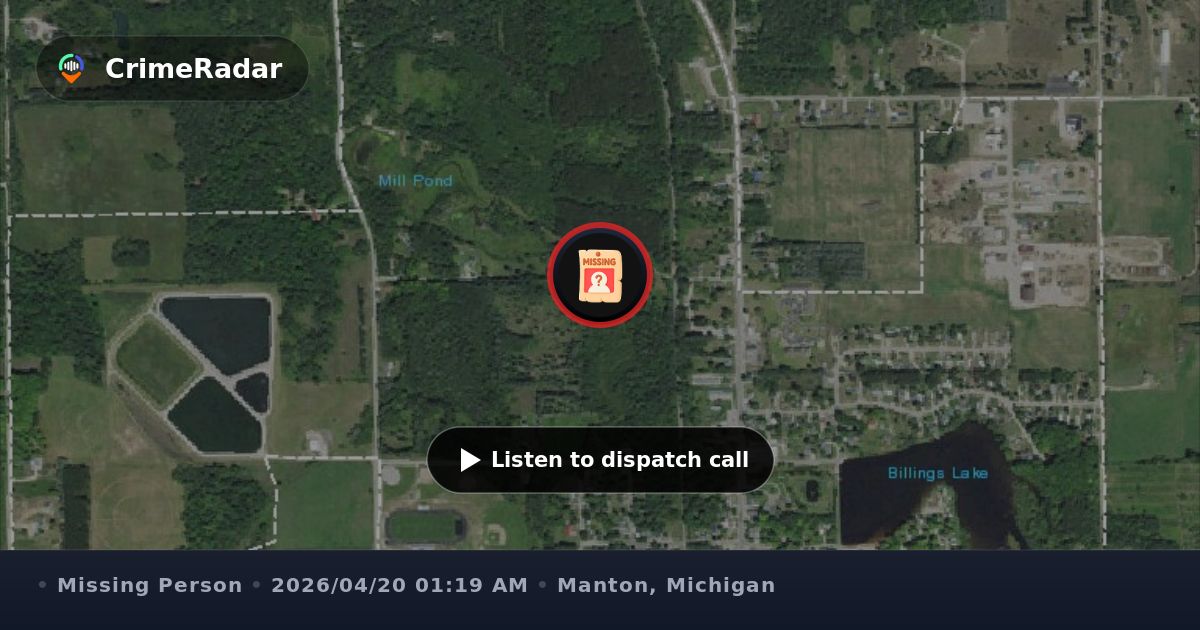 Report of a missing, developmentally disabled man named David Michael ...