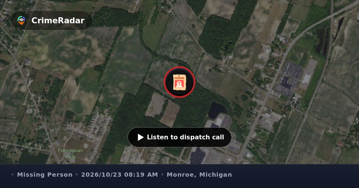 Mother reports daughter missing at city lobby, Monroe MI | CrimeRadar