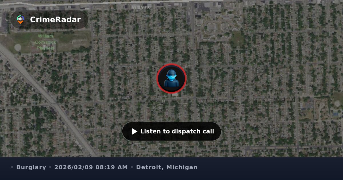 Detroit Invasion Officers search for vehicle after reported home invasion, Detroit MI ...