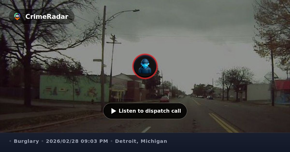 Detroit Invasion Possible home invasion at East McNichols apartment, Detroit MI | CrimeRadar