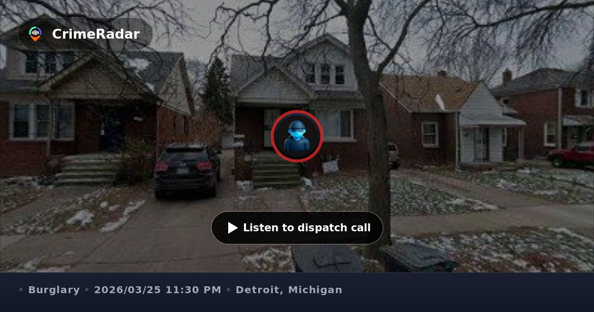 Detroit Invasion Home invasion reported on Rossini Drive, Detroit MI | CrimeRadar