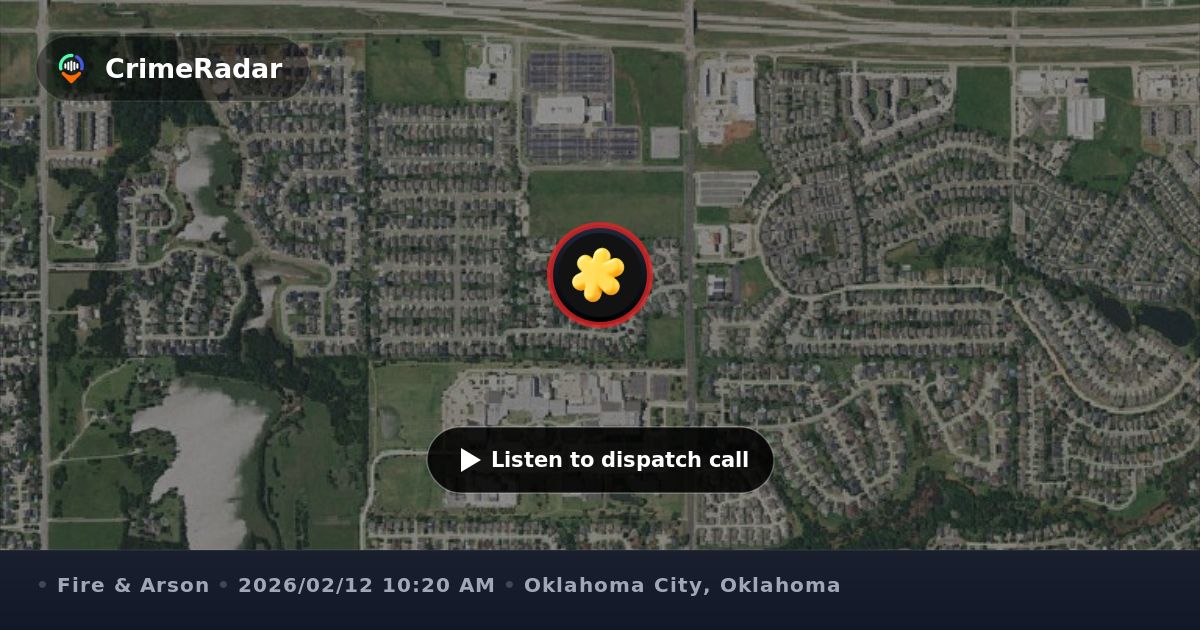 Loud explosion and possible fire behind residence, Oklahoma City OK ...