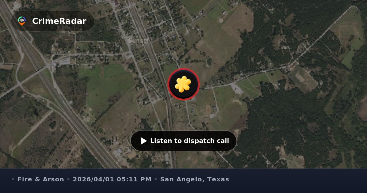 Camper reportedly set on fire at Sunset RV Park in Sunset, TX, San ...