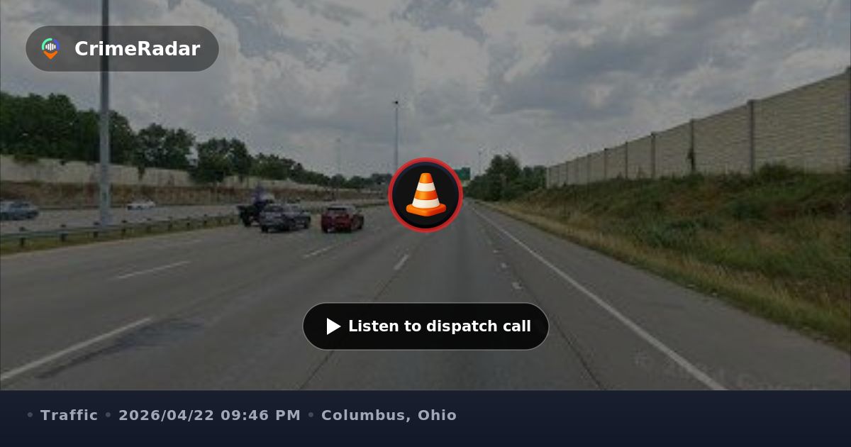 Vehicle crash with extrication on I-270 northbound, Columbus OH ...