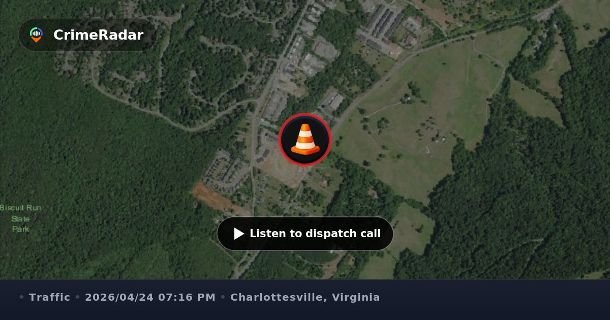 Minor vehicle crash on Avon Street Extended, Charlottesville VA ...
