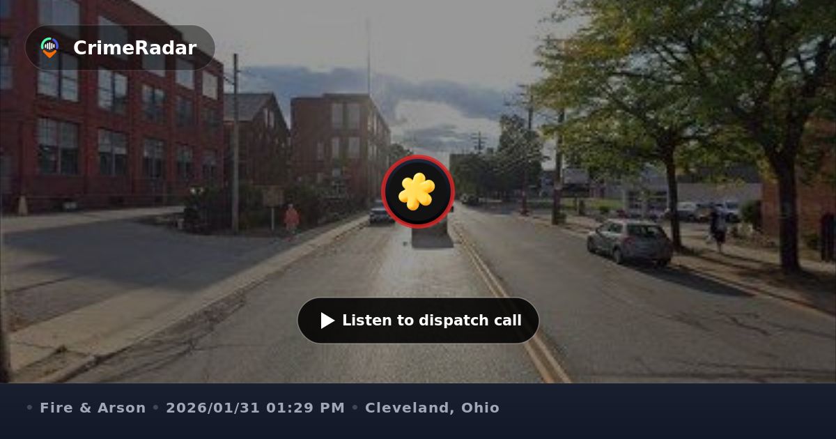 Fire crews respond to house fire on Madison Avenue, Cleveland OH ...