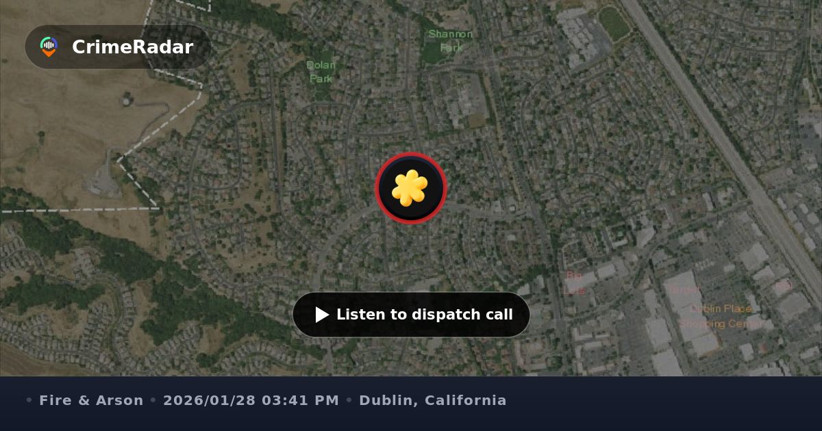 Fire crews respond to commercial alarm near Amador Valley Blvd, Dublin ...