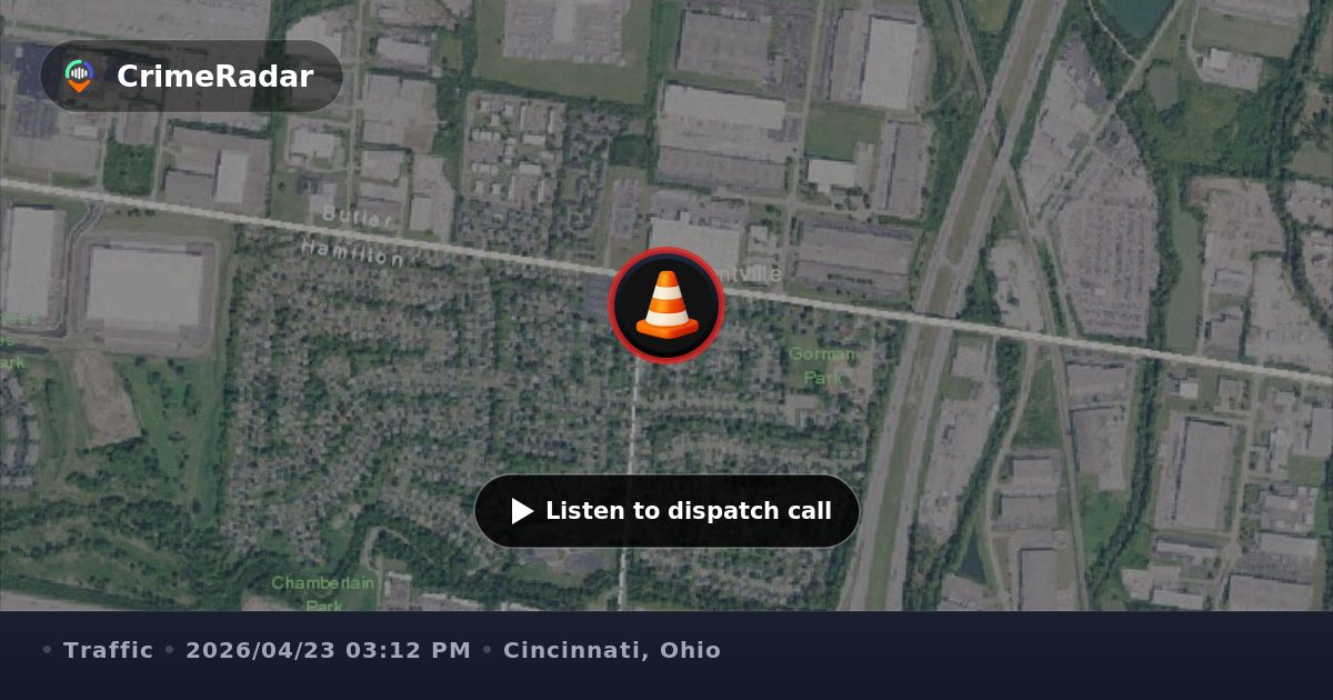 Minor crash reported at Gorman Park, Cincinnati OH | CrimeRadar