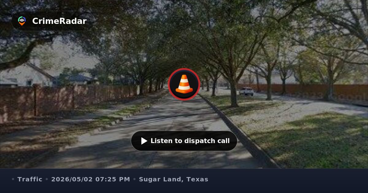 Major crash with injuries at South Highway 6, Sugar Land TX | CrimeRadar
