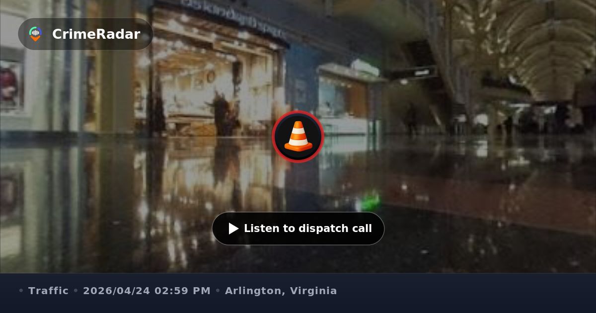 Medical unit blocking plane at airport gate, Arlington County VA ...