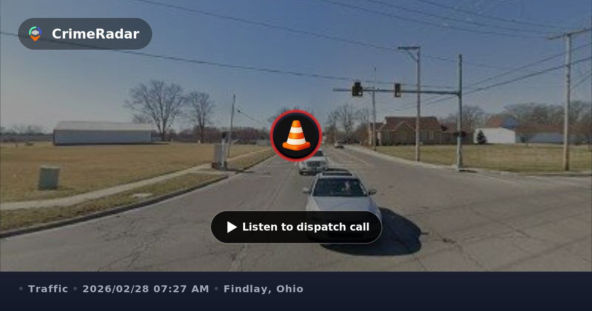 Injury crash at Crystal Avenue and East Melrose Avenue, Findlay OH ...