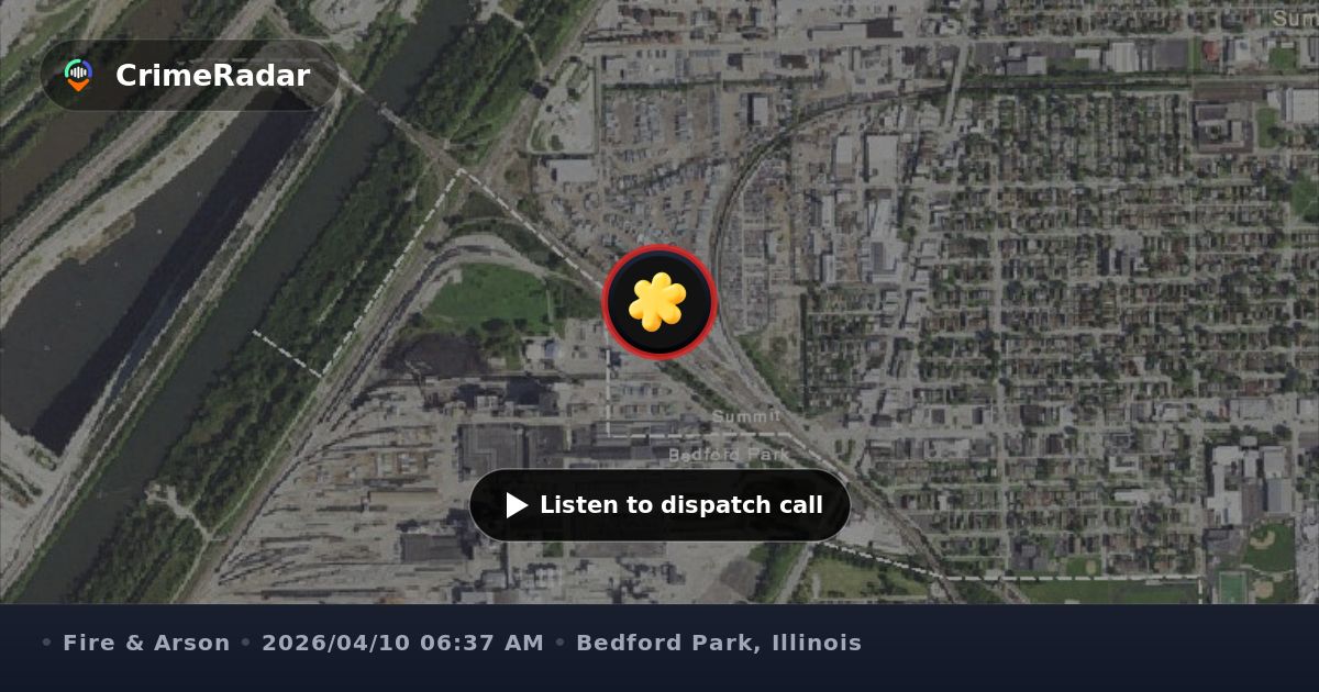 Structure fire at Ingredion facility in Bedford Park, Bedford Park IL ...