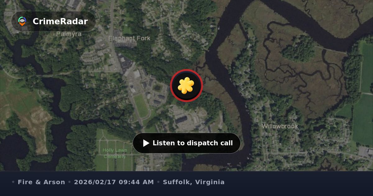 Commercial building fire response on North Main Street, Suffolk VA ...