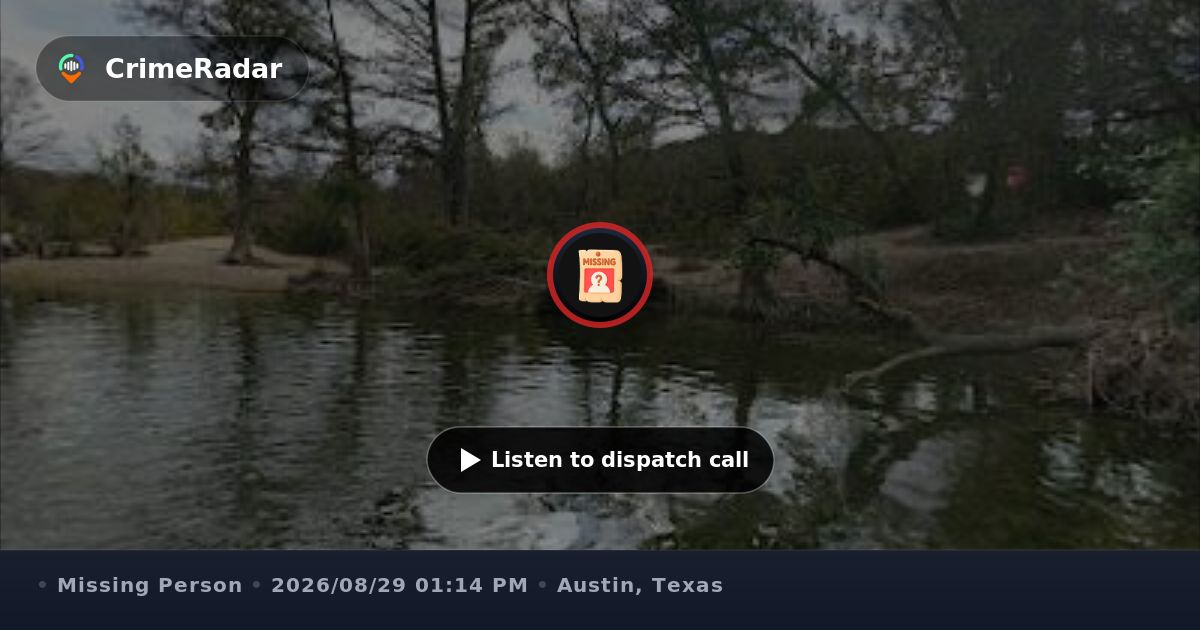 Dial Code Map Search and rescue call at McKinney Falls State Park, Austin TX | CrimeRadar