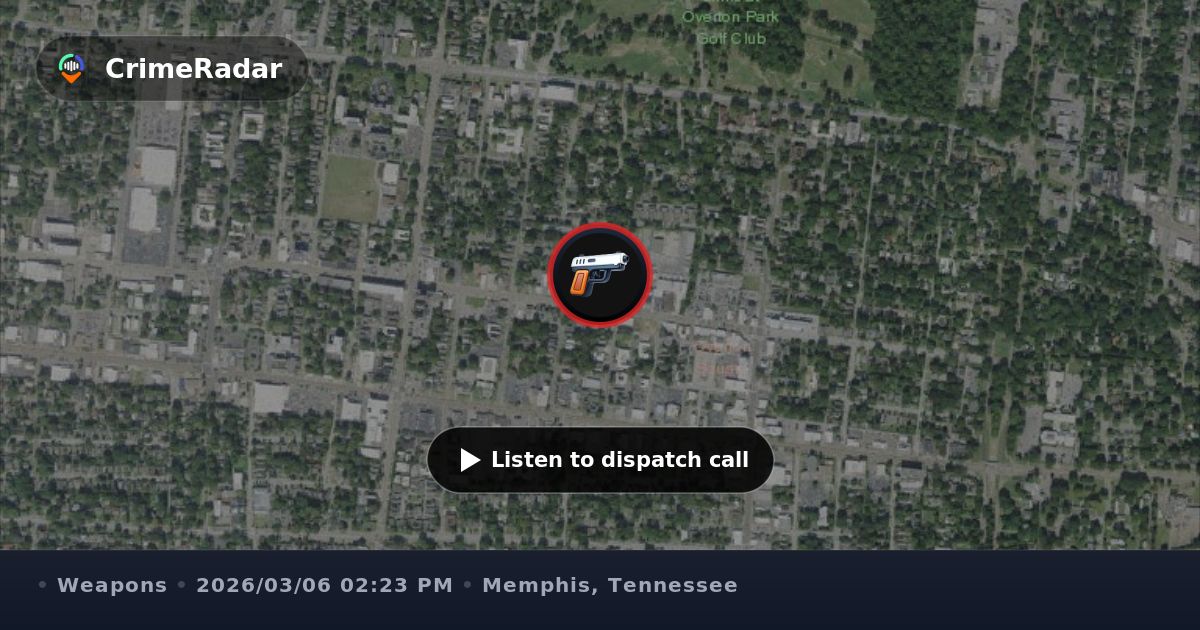 Man threatens to shoot up business on Union Avenue, Memphis TN | CrimeRadar