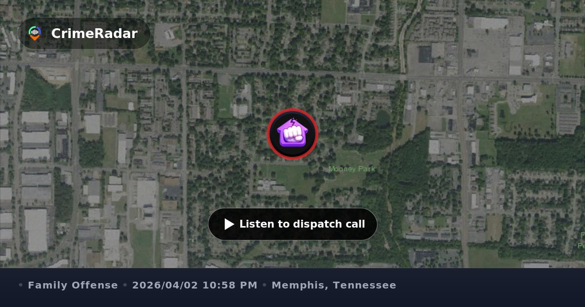 Domestic dispute at Leven Road residence, Memphis TN | CrimeRadar