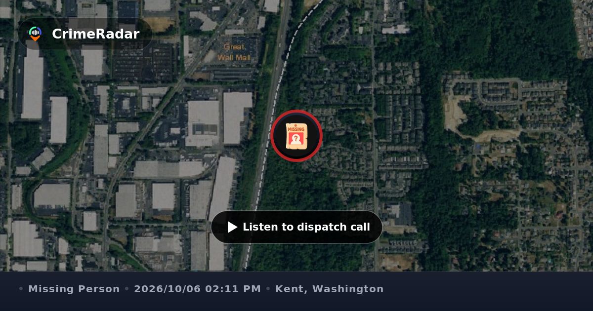 Kent State Transcripts Statewide alert for missing young boy in Kent, Kent WA | CrimeRadar