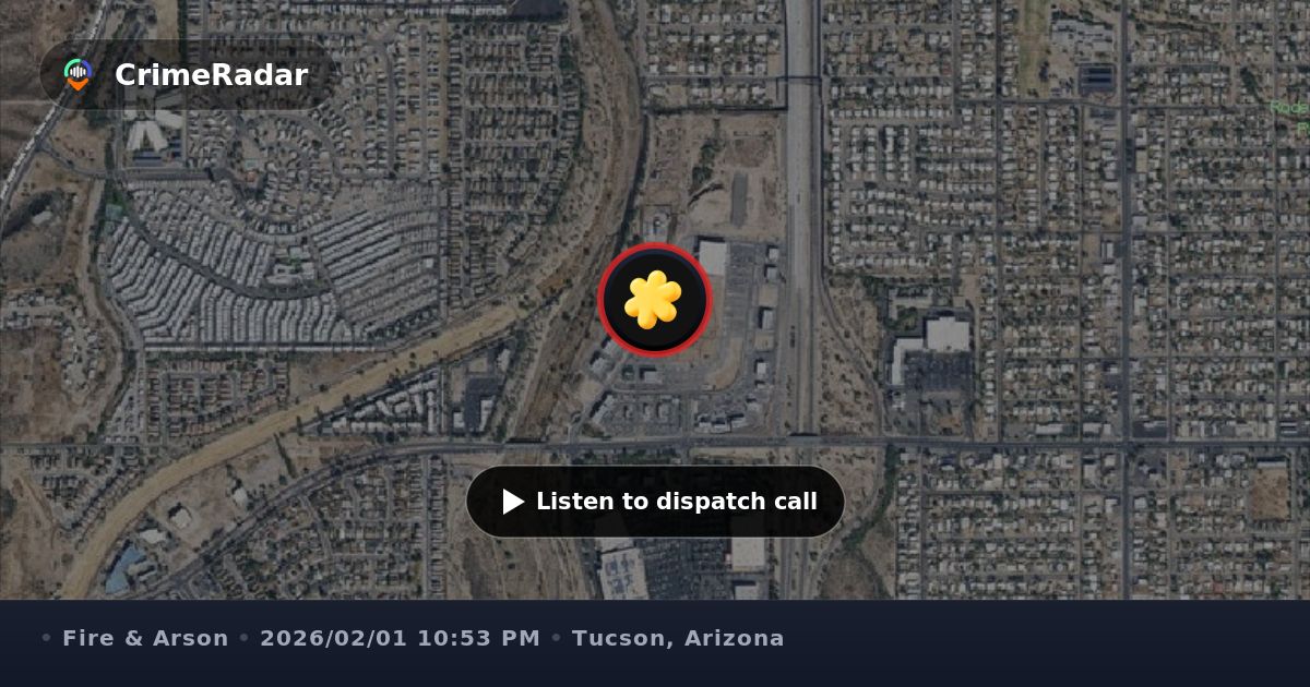 Fire crews respond to house fire near South Landing Way, Tucson AZ ...