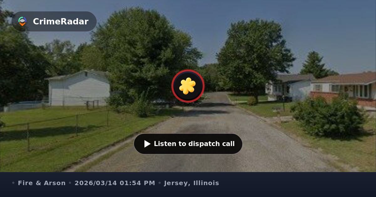 Mutual aid response to structure fire on Cypress Court, Jersey County ...