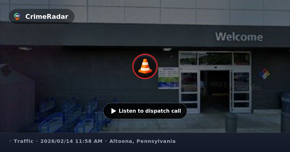 Multi-vehicle crash near Sam’s Club on Plank Road, Altoona PA | CrimeRadar