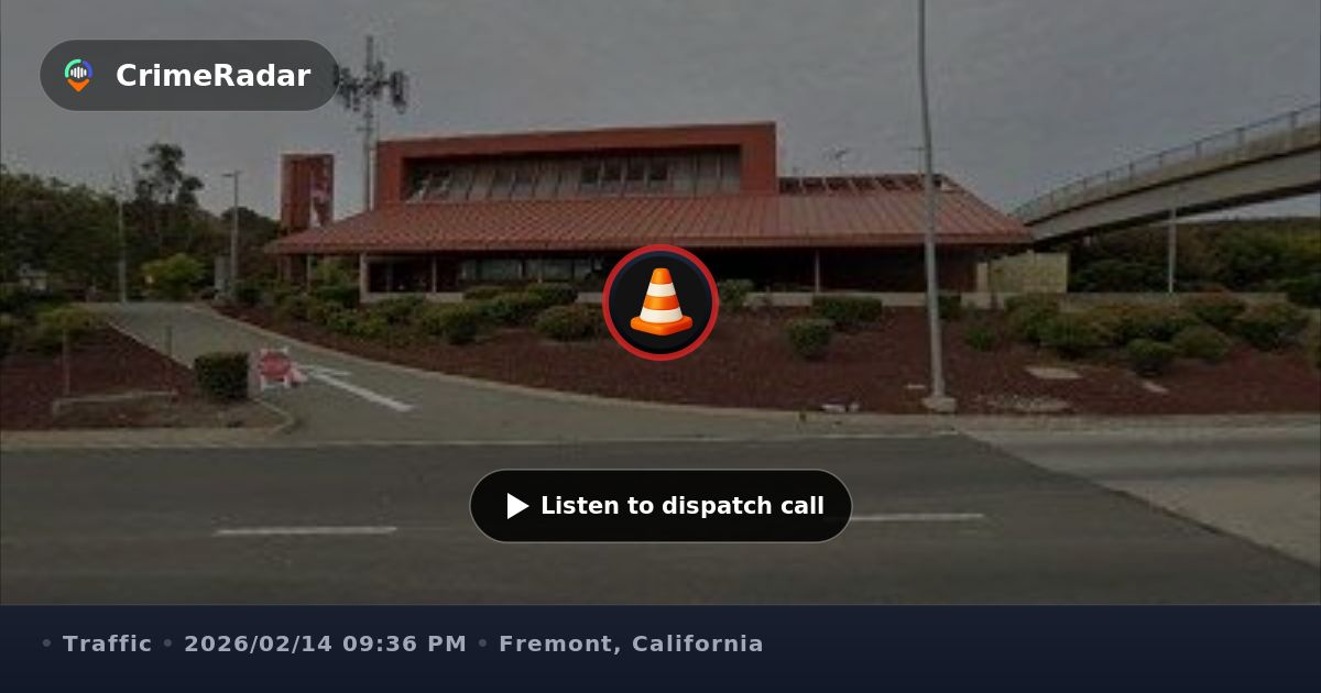 Metal sign blocking middle lanes on Highway 84, Fremont CA | CrimeRadar