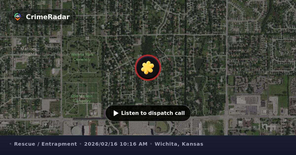 Two people trapped in elevator at university hall, Wichita KS | CrimeRadar