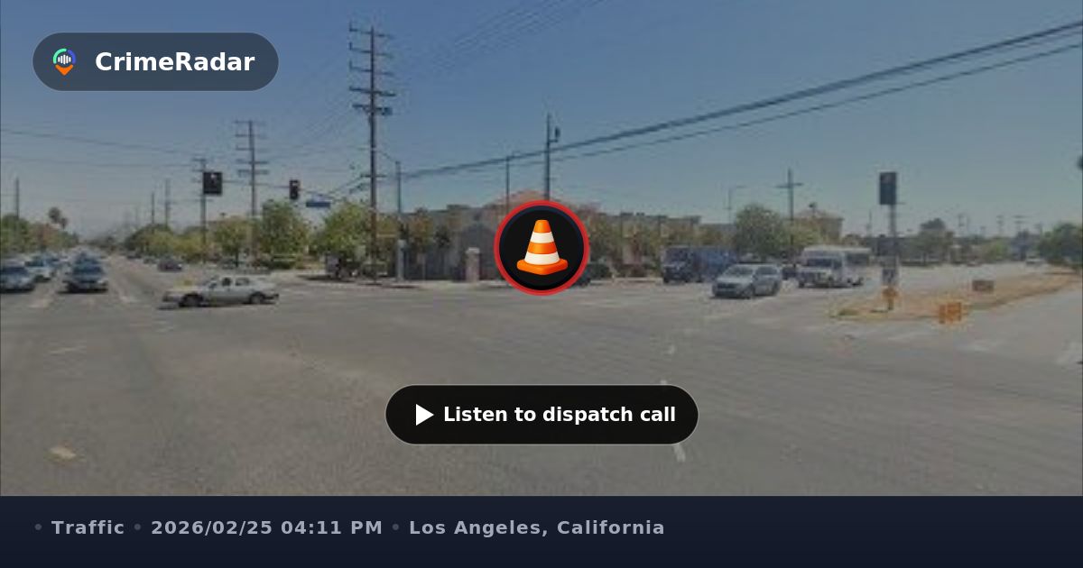 Traffic signal stuck at Sepulveda and Nordhoff, Los Angeles CA | CrimeRadar