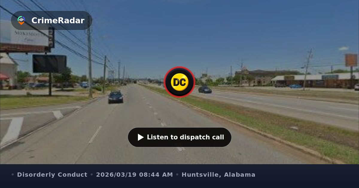 Woman yelling at customers outside restaurant, Huntsville AL | CrimeRadar