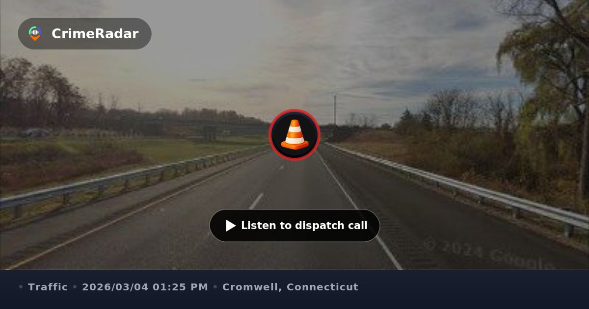 Five‑vehicle crash on Route 9 near Exit 27, Cromwell CT | CrimeRadar