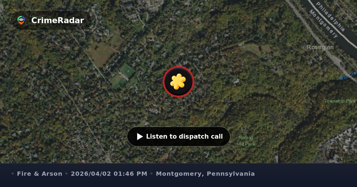 Smoke detector alarm and person with breathing issue, Montgomery County ...