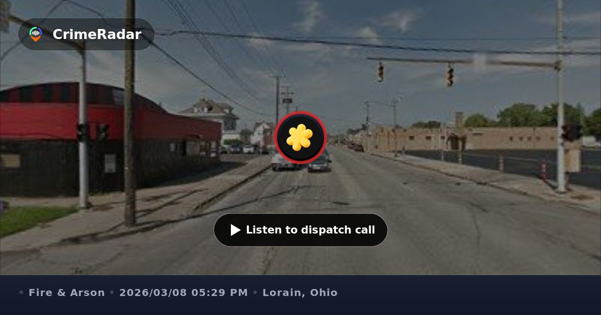 House fire near East 30th and Broadway in Lorain, Lorain OH | CrimeRadar