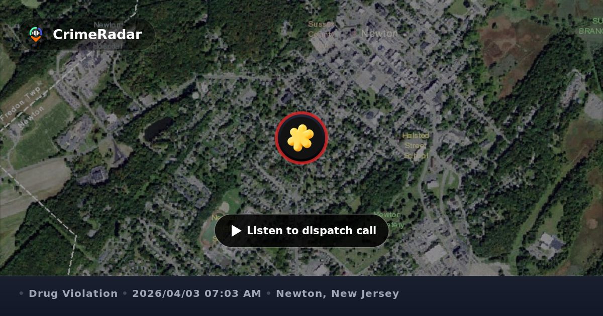 Woman evaluated after ingesting marijuana gummy, Newton NJ | CrimeRadar