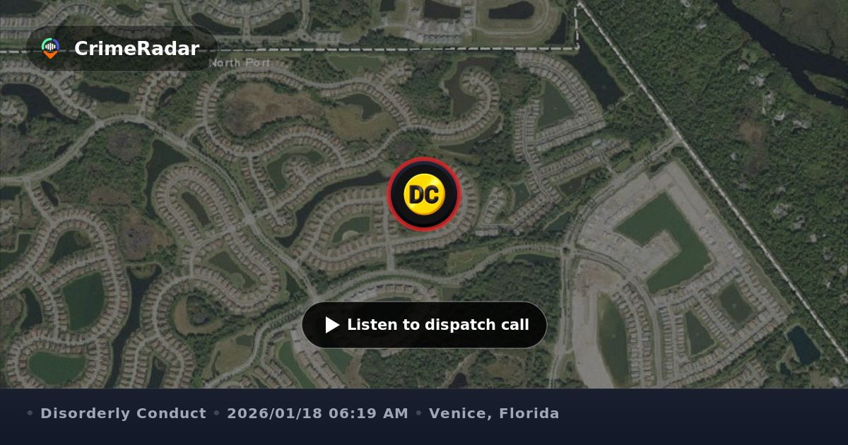 Deputies respond to possible road rage near Fire Station 51, Venice FL ...