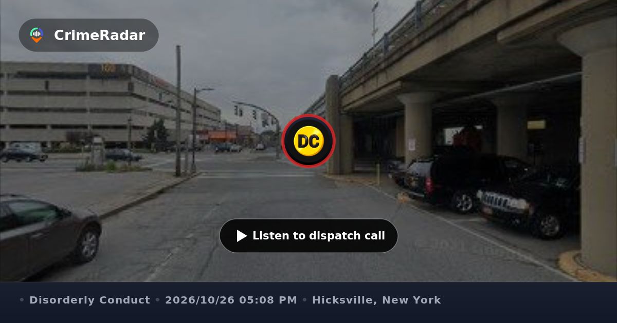 Fare dispute on train at Hicksville station, Hicksville NY | CrimeRadar