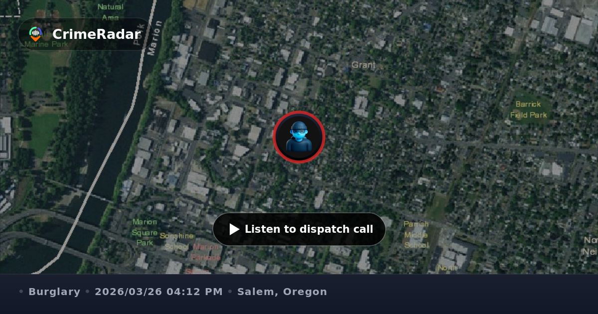Unverified home alarm on Belmont Street, Salem OR | CrimeRadar