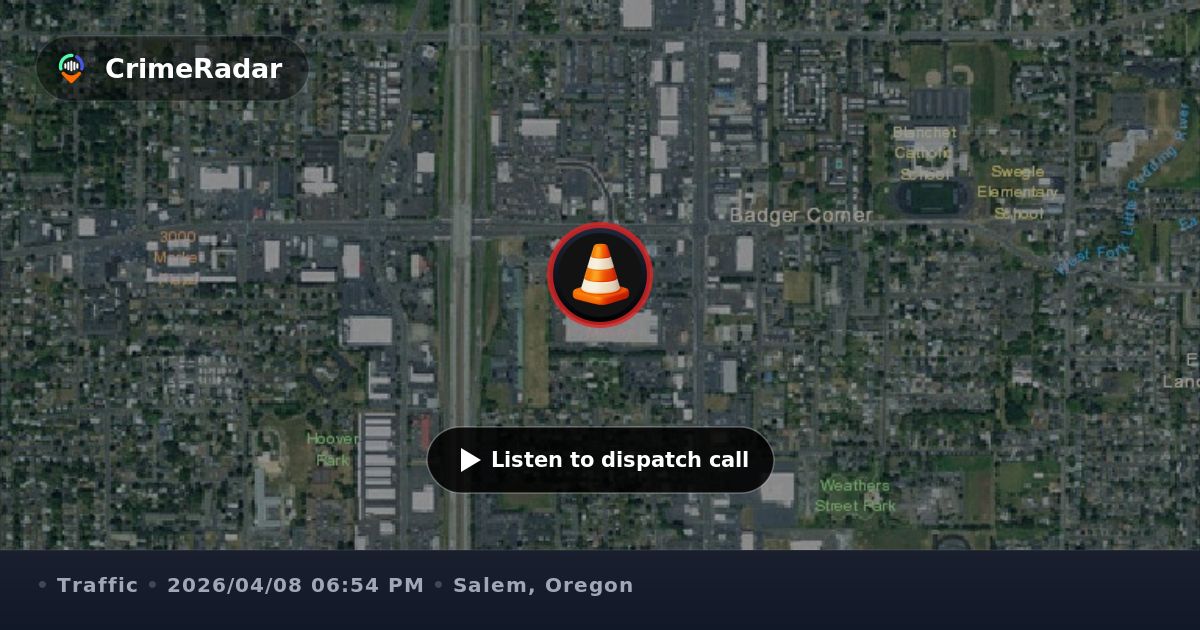 Pedestrian struck by vehicle on Lancaster Drive, Salem OR | CrimeRadar