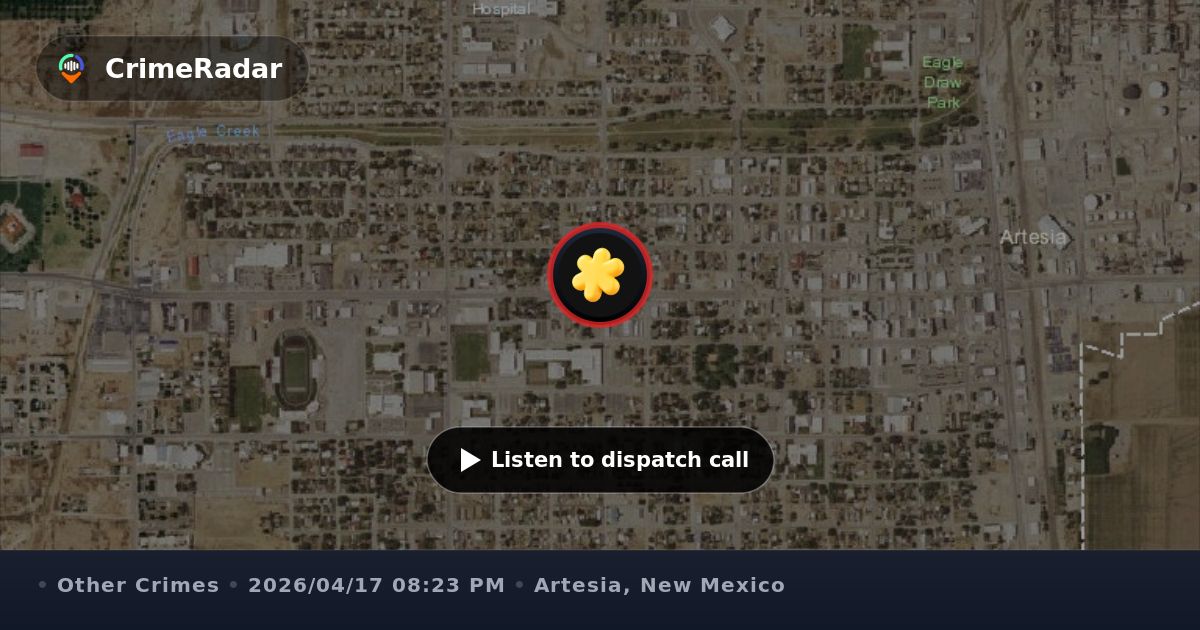 Man refuses to return child after dinner visit, Artesia NM | CrimeRadar