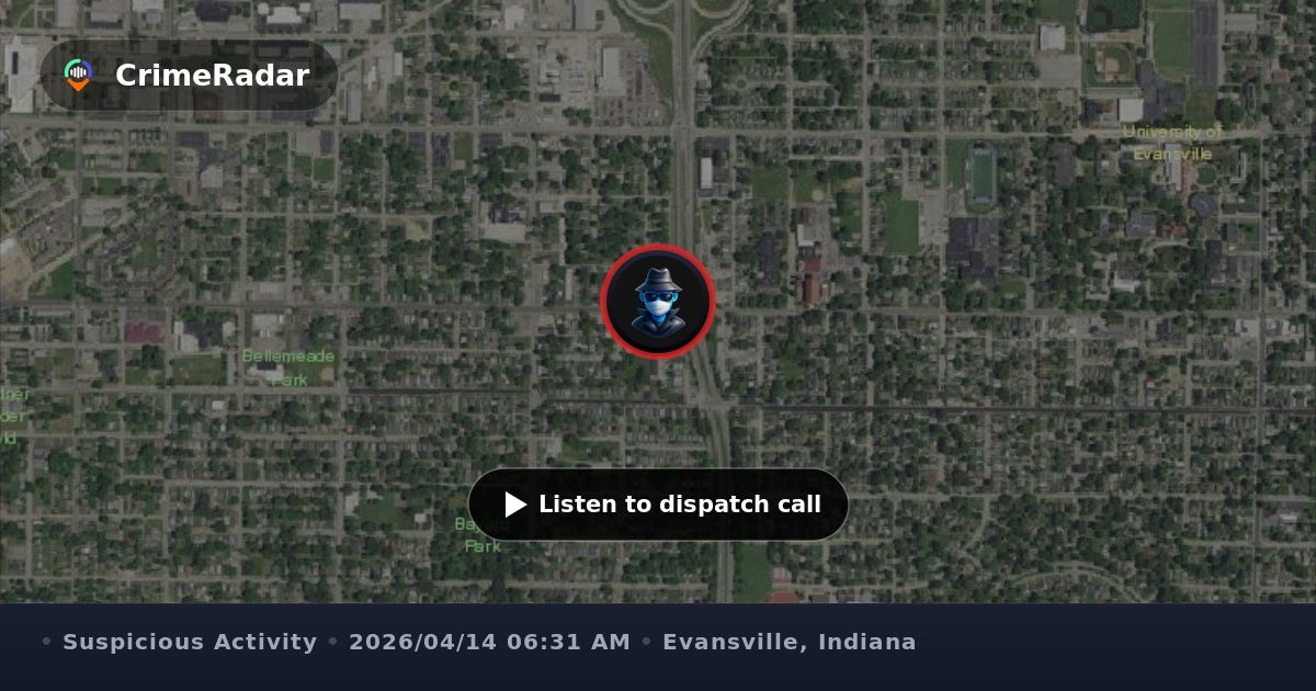 Man reported cutting wires to cable box, Evansville IN | CrimeRadar