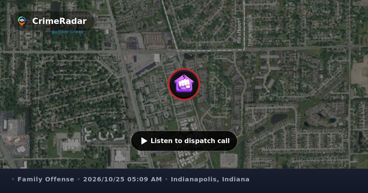 Domestic dispute between two women on Madison Avenue, Indianapolis IN ...
