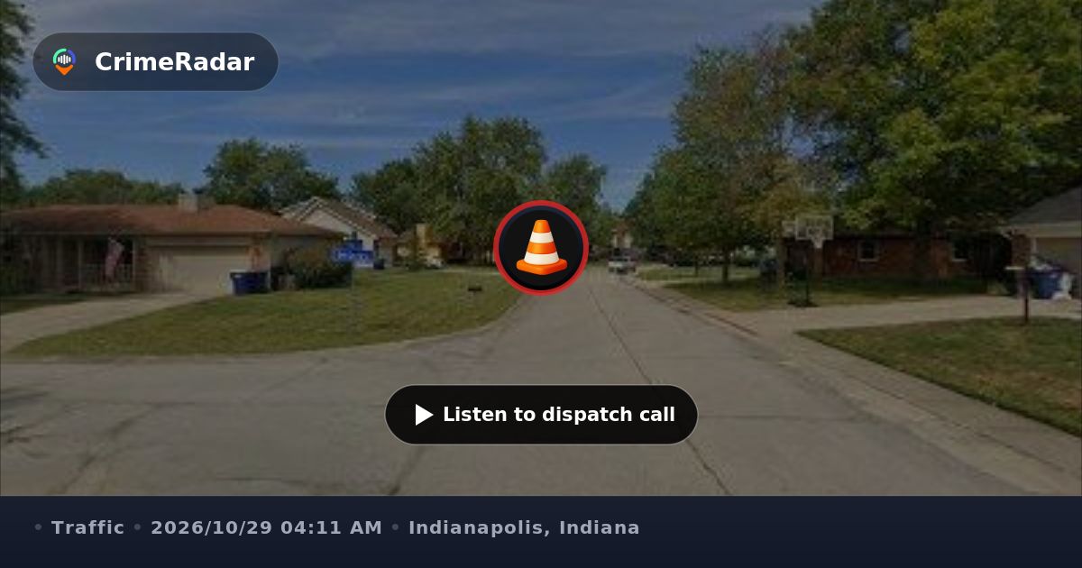 Parked car hit in crash on Geist Reservoir Boulevard, Indianapolis IN ...