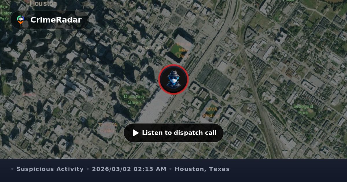 Person seen trying to break into tan SUV at hotel, Houston TX | CrimeRadar