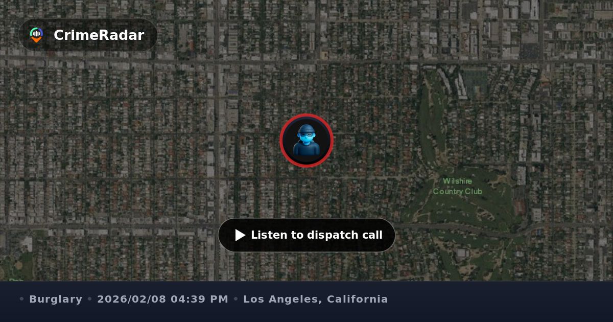 Alarm at business on South La Brea Ave canceled, Los
