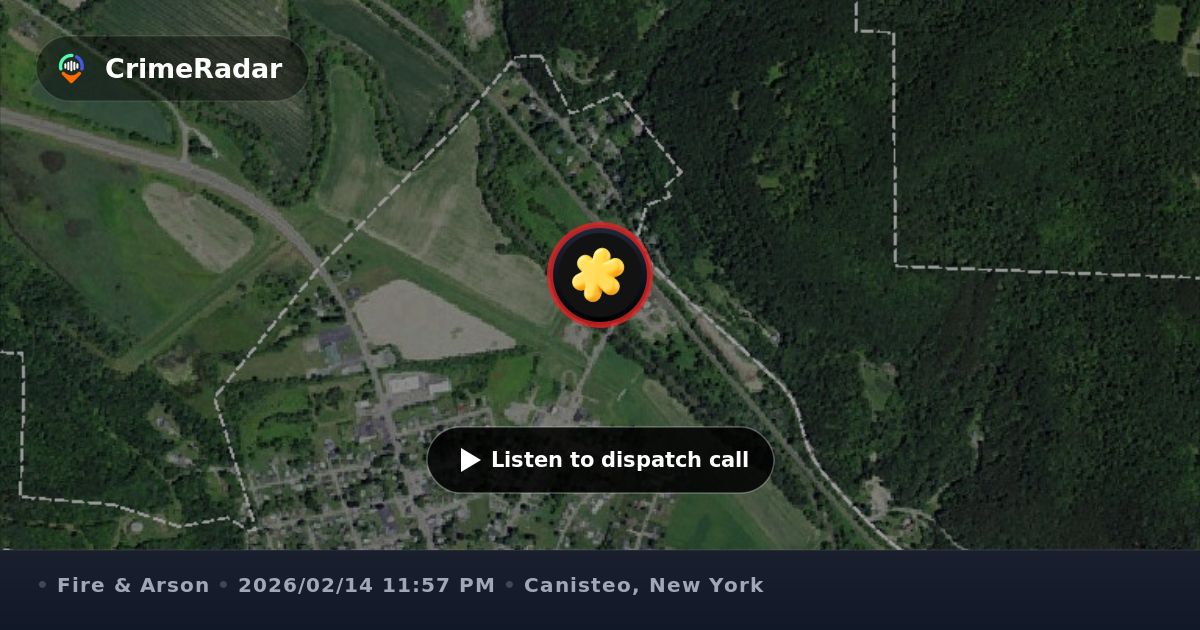 Automatic fire alarm at Russell Street apartment, Canisteo NY | CrimeRadar