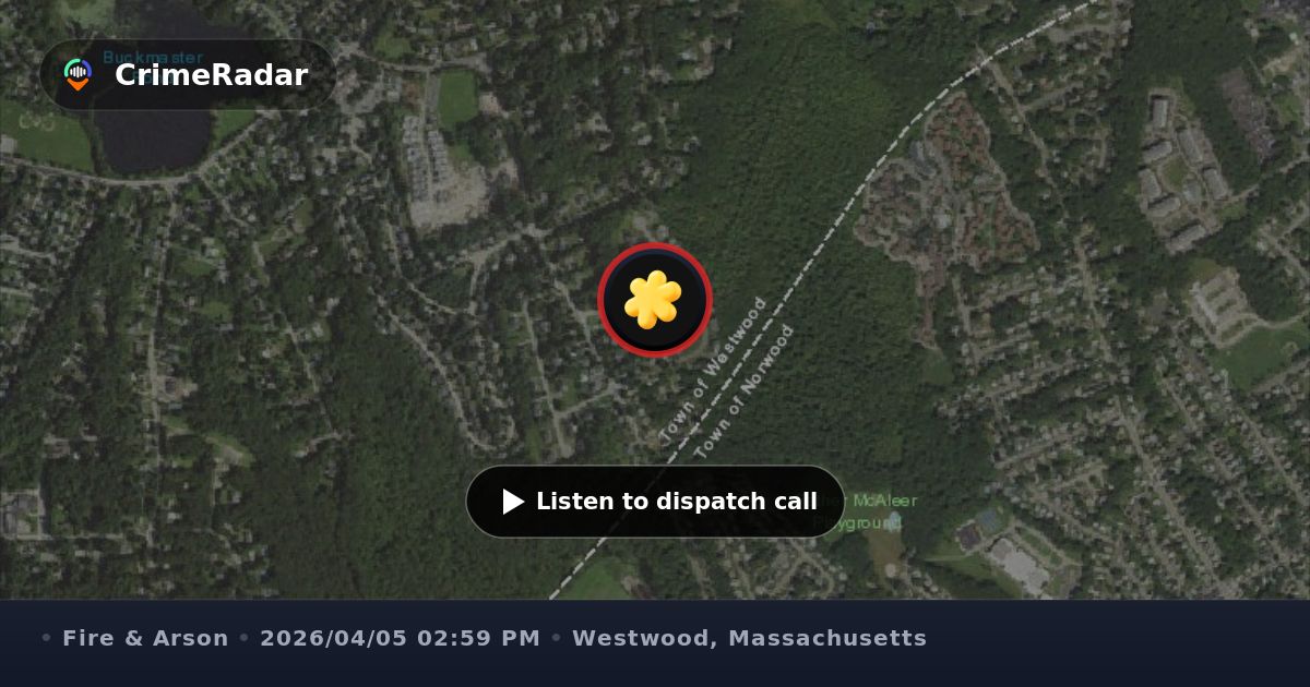 Smoke from malfunctioning hardwired smoke detector, Westwood MA ...