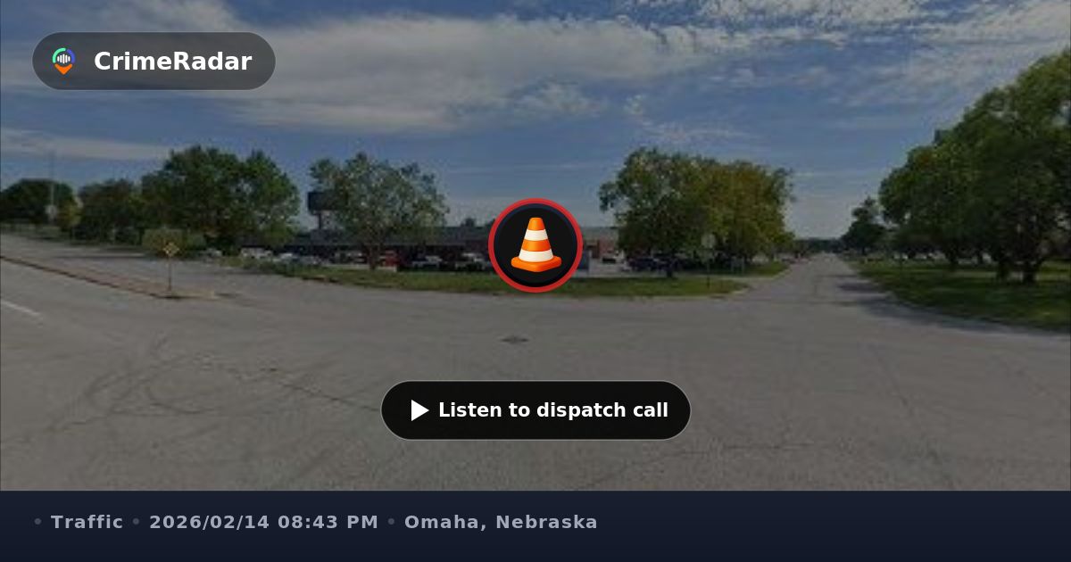 Car flees traffic stop, drives wrong way on F Street, Omaha NE | CrimeRadar