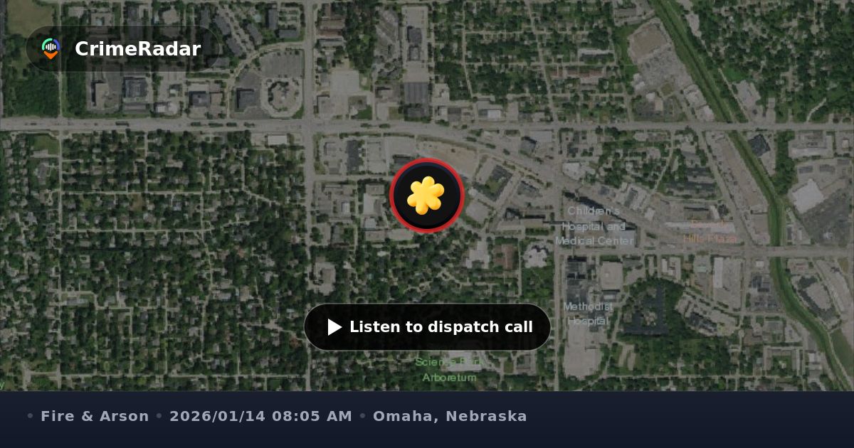 Fire crews respond to alarm near South 85th St, Omaha NE | CrimeRadar