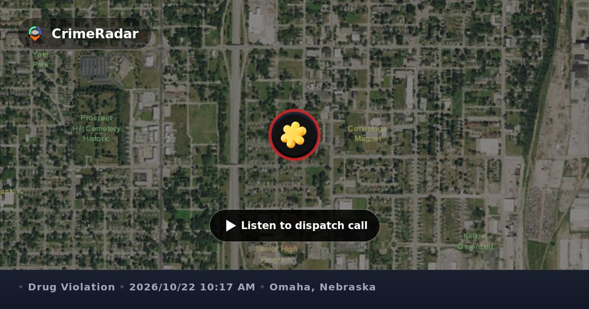 Hamilton Fire Overdose at youth center on Hamilton Street, Omaha NE | CrimeRadar