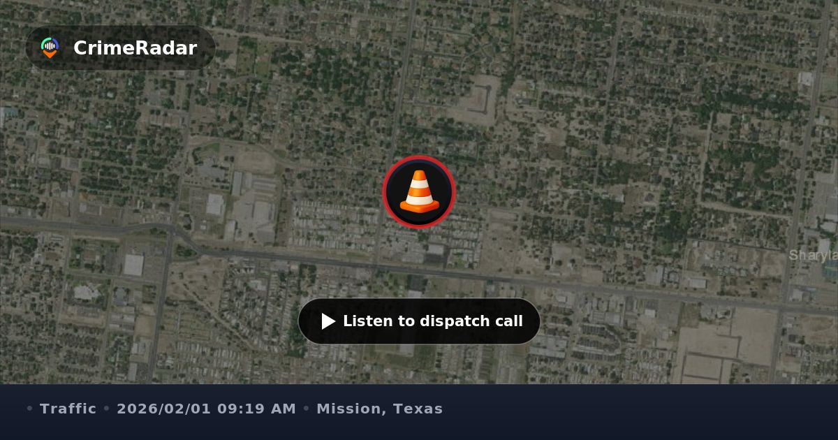 Two-car crash reported near Lucksinger Road, Mission TX | CrimeRadar